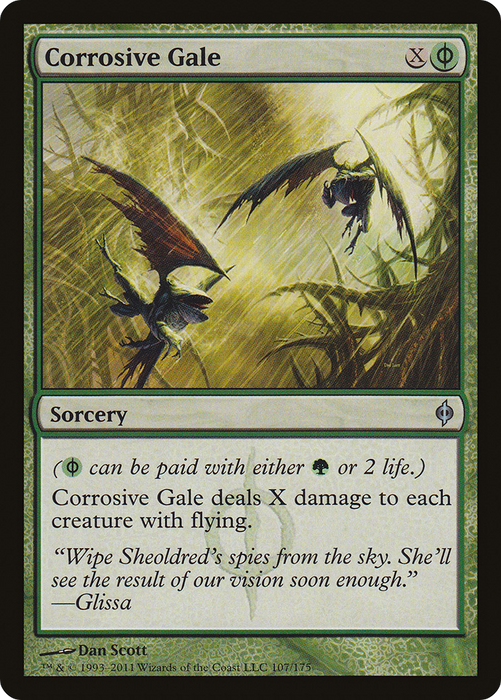 Corrosive Gale (NPH-107) - uncommon