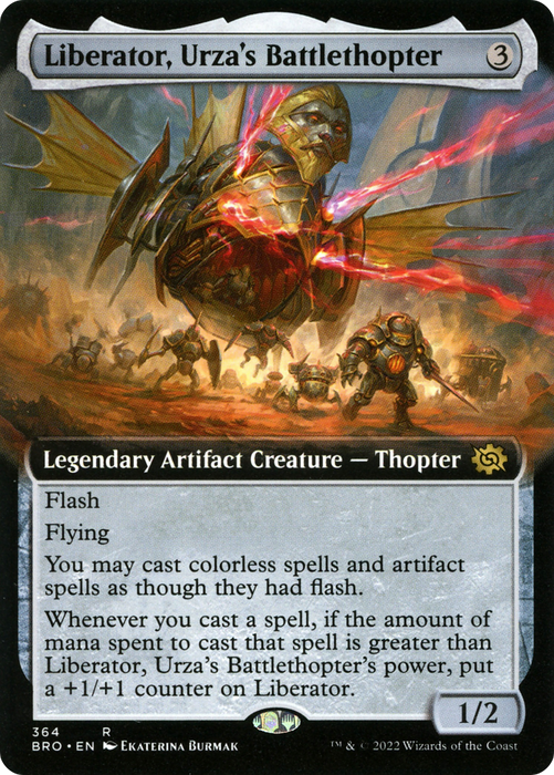 Liberator, Urza's Battlethopter (BRO-364) - rare: (Extended Art)