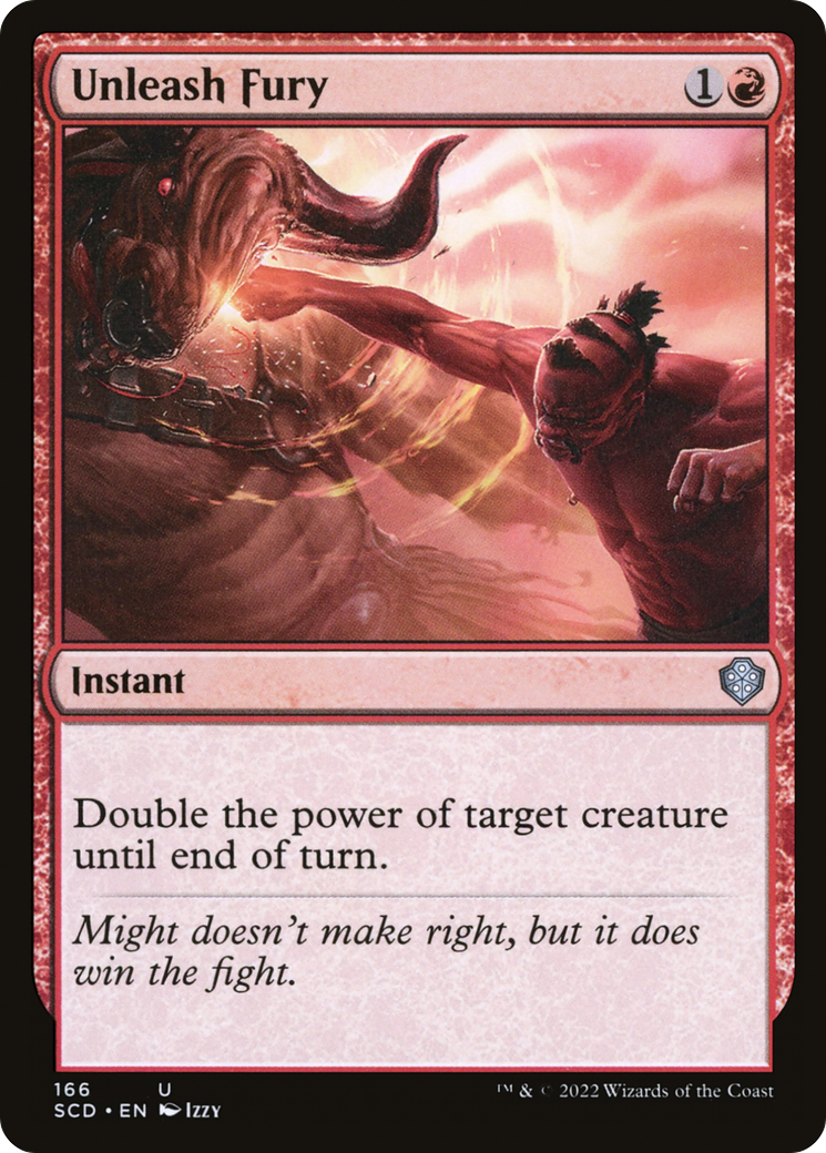 Unleash Fury (SCD-166) - uncommon