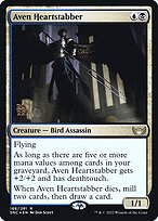 Aven Heartstabber (PRE-166S) - rare - Foil