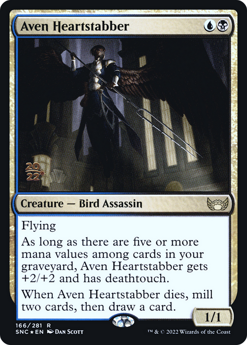 Aven Heartstabber (PRE-166S) - rare - Foil
