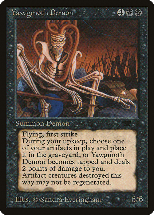 Yawgmoth Demon (ATQ-021) - rare