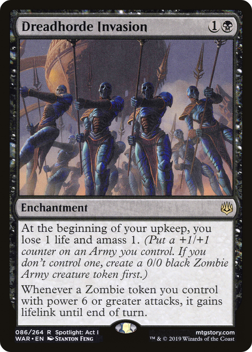 Dreadhorde Invasion (WAR-086) - rare - Foil
