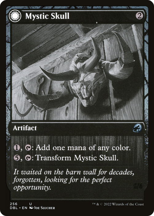 Mystic Skull // Mystic Monstrosity (DBL-256) - uncommon: (Double Faced Transform)