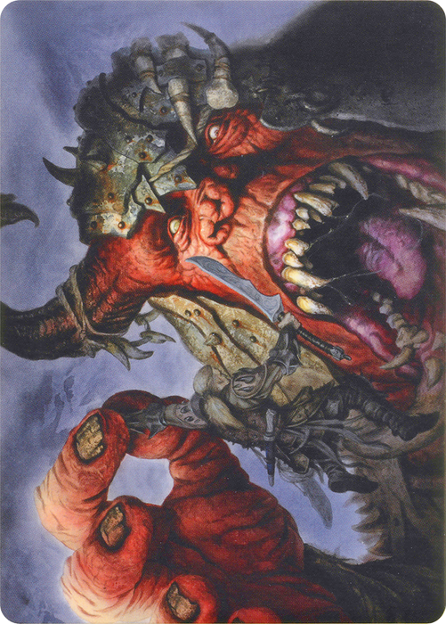 Ravenous Giant // Ravenous Giant (AMH1-037) - common (Borderless)