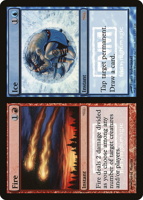 Fire // Ice (FNM-12A) - rare - Foil