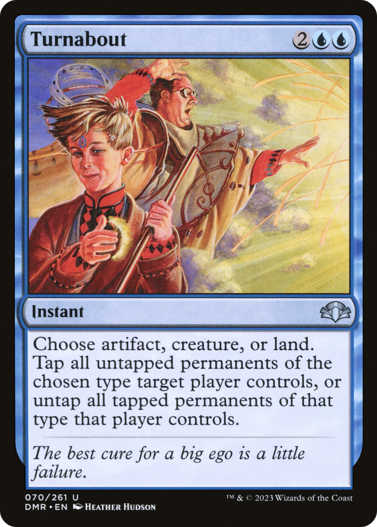 Turnabout (DMR-070) - uncommon - Foil