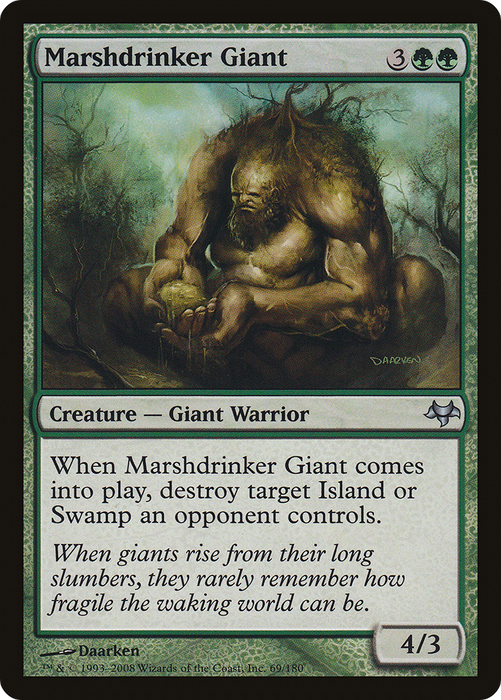 Marshdrinker Giant (EVE-069) - uncommon - Foil