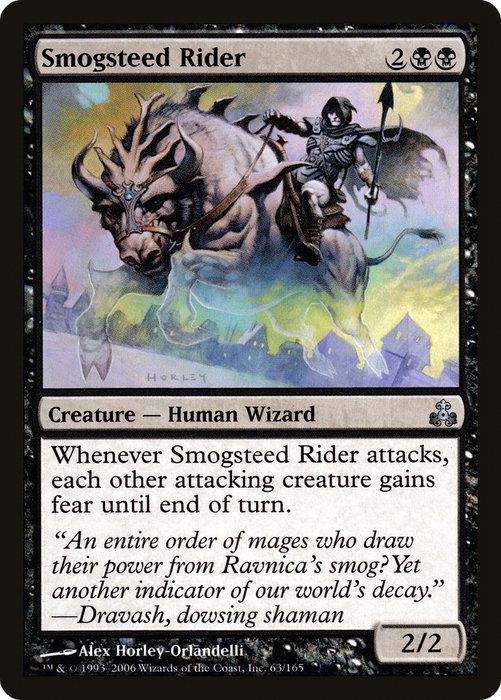 Smogsteed Rider (GPT-063) - uncommon - Foil