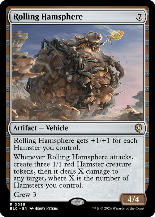 Rolling Hamsphere (BLC-039) - rare