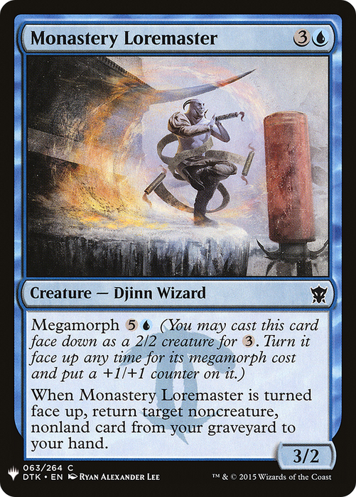 Monastery Loremaster (LIST-DTK-63) - common