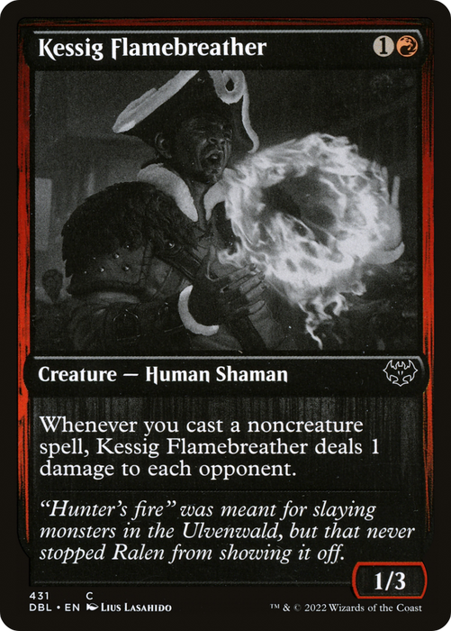 Kessig Flamebreather (DBL-431) - common - Foil