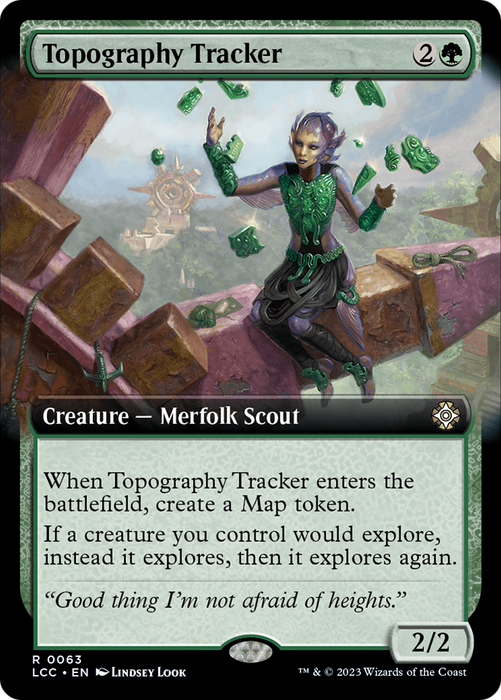 Topography Tracker (LCC-063) - rare: (Extended Art)