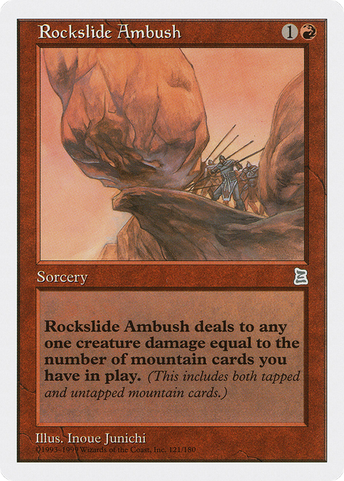 Rockslide Ambush (PTK-121) - uncommon