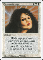 Reverse Damage (3ED-035) - rare
