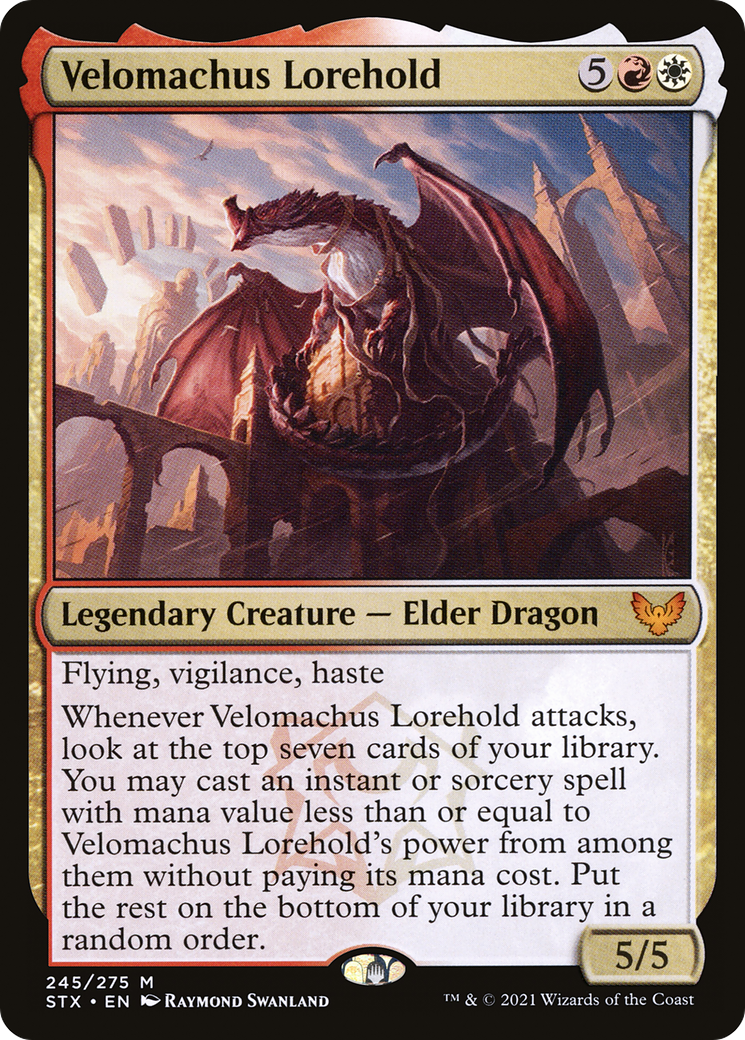 Velomachus Lorehold (STX-245) - mythic
