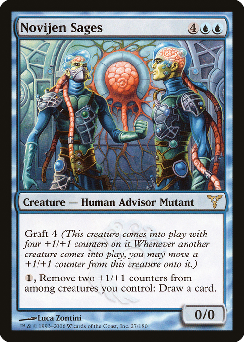 Novijen Sages (DIS-027) - rare - Foil