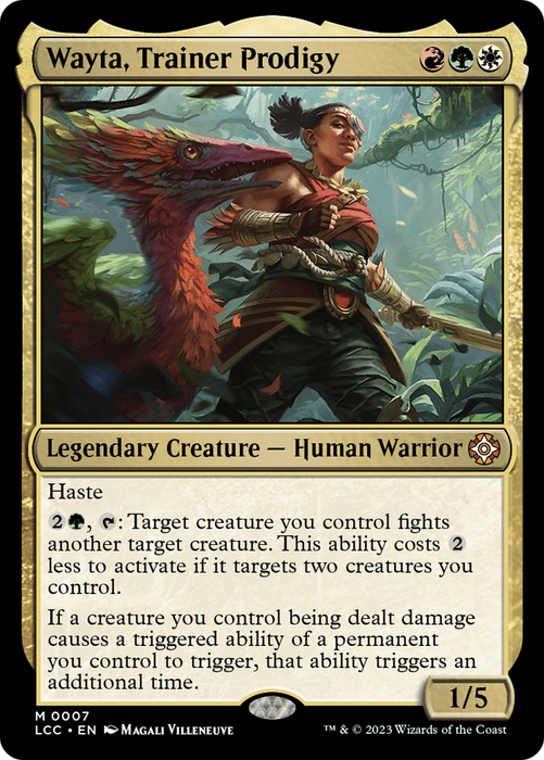 Wayta, Trainer Prodigy (LCC-007) - mythic