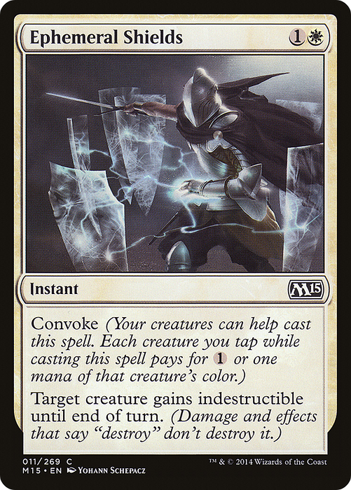 Ephemeral Shields (M15-011) - common - Foil