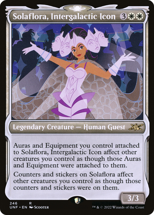 Solaflora, Intergalactic Icon (UNF-246) - rare: (Showcase)