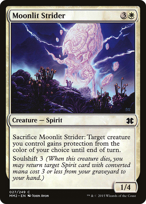 Moonlit Strider (MM2-027) - common - Foil