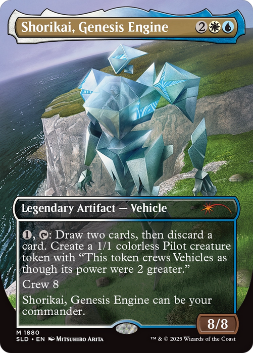Shorikai, Genesis Engine (SLD-1880) - mythic (Borderless) - Foil