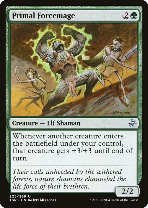 Primal Forcemage (TSR-225) - uncommon - Foil
