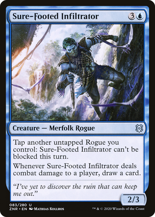 Sure-Footed Infiltrator (ZNR-083) - uncommon