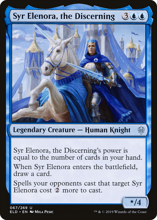 Syr Elenora, the Discerning (ELD-067) - uncommon
