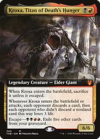 Kroxa, Titan of Death's Hunger (THB-340) - mythic: (Extended Art)