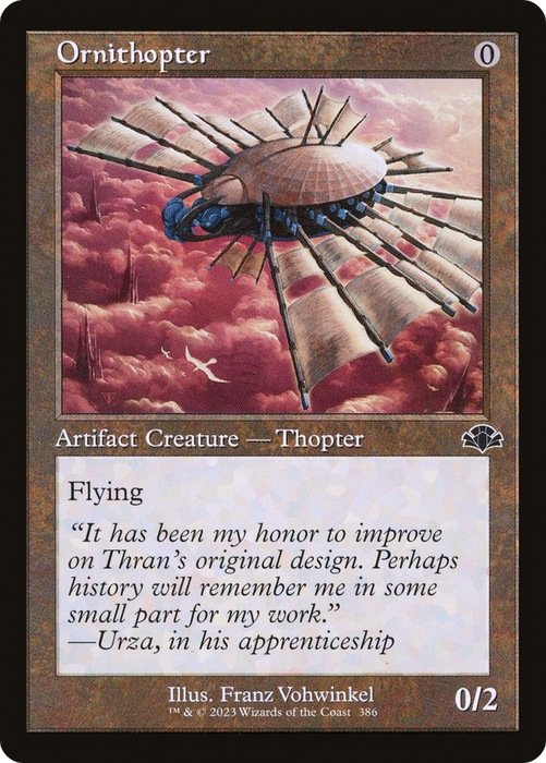 Ornithopter (DMR-386) - common - Foil