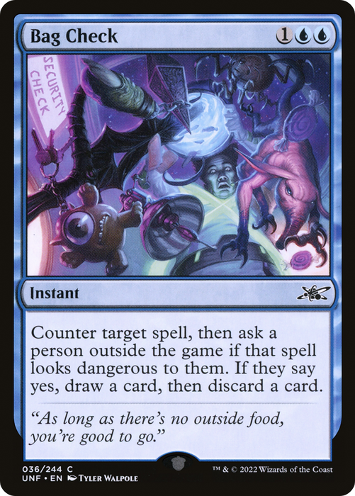 Bag Check (UNF-036) - common - Foil