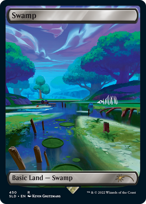 Swamp (SLD-450) - rare - Foil
