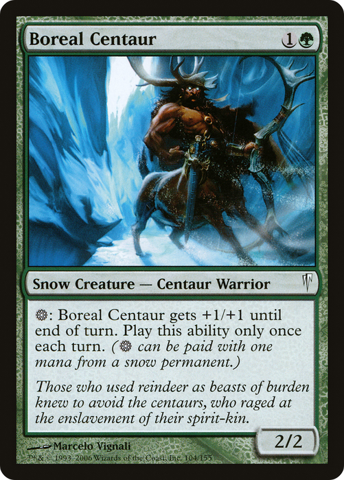 Boreal Centaur (CSP-104) - common - Foil