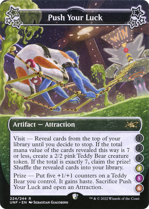 Push Your Luck (UNF-224B) - rare