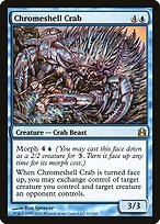 Chromeshell Crab (CMD-041) - rare