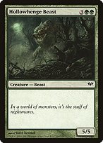 Hollowhenge Beast (DKA-118) - common - Foil