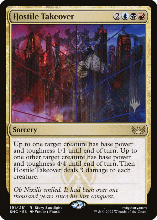 Hostile Takeover (PPSNC-191P) - rare