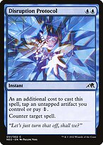 Disruption Protocol (NEO-051) - common - Foil