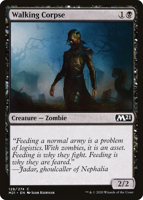 Walking Corpse (M21-128) - common - Foil