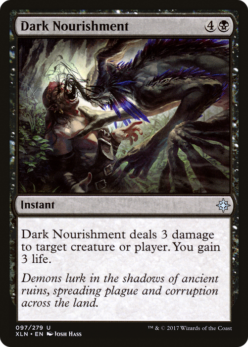 Dark Nourishment (XLN-097) - uncommon - Foil