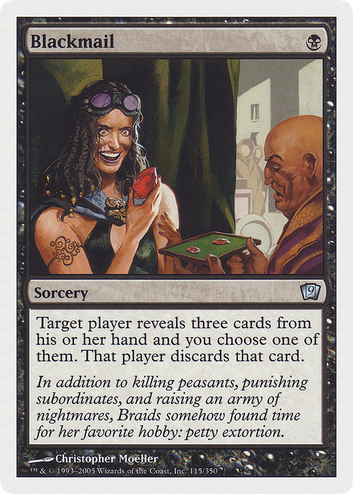Blackmail (9ED-115) - uncommon