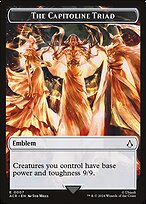 The Capitoline Triad Emblem (TACR-007) - common