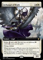Archangel of Wrath (PRM-103392) - rare - Foil