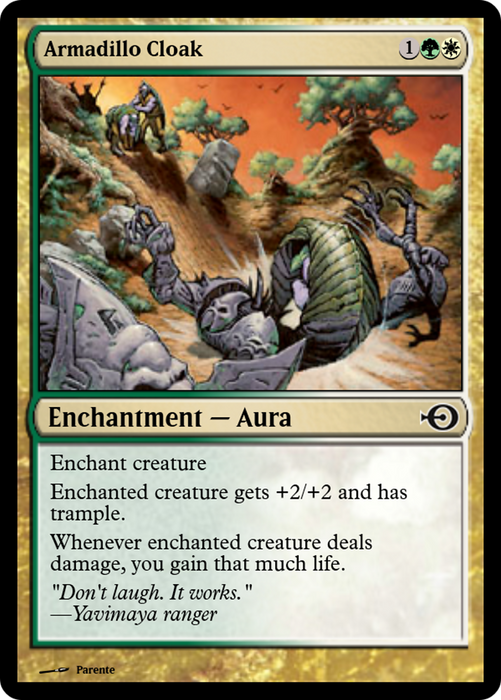 Armadillo Cloak (PRM-31455) - common - Foil