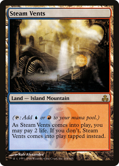 Steam Vents (GPT-164) - rare - Foil