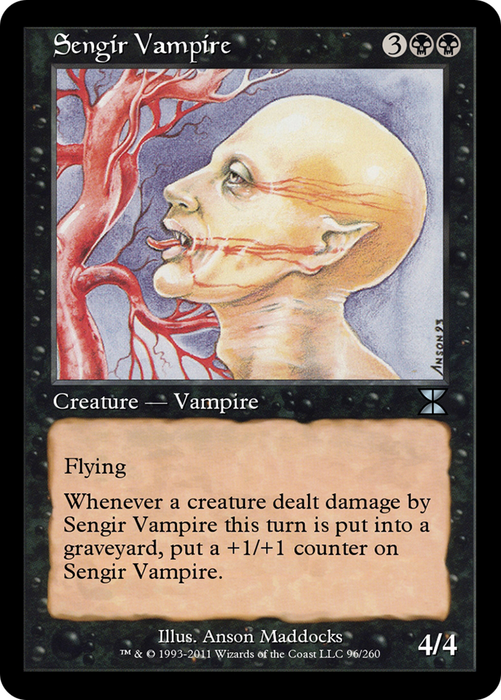 Sengir Vampire (ME4-096) - uncommon - Foil