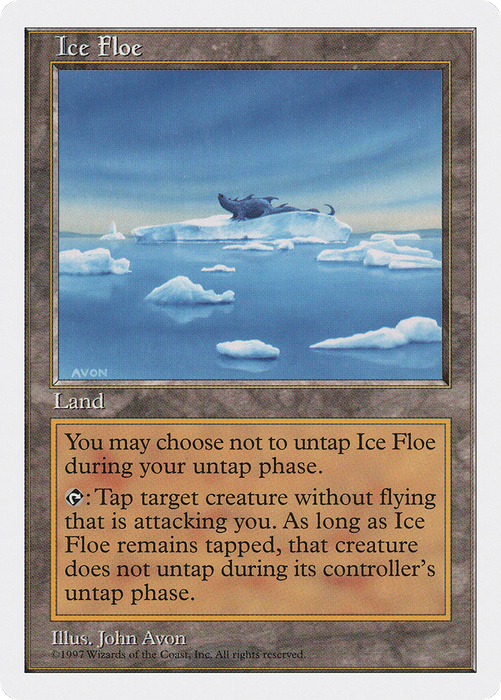 Ice Floe (5ED-420) - uncommon