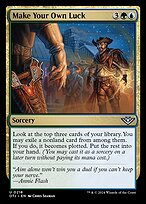 Make Your Own Luck (OTJ-218) - uncommon - Foil