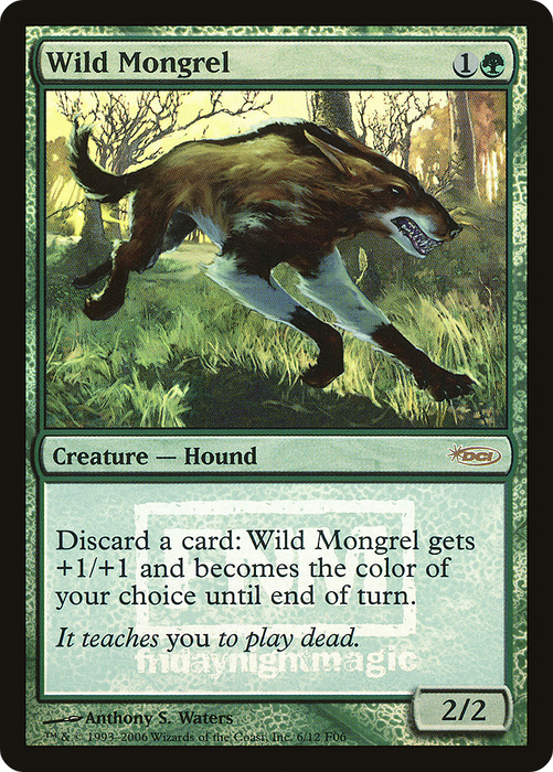 Wild Mongrel (FNM-006) - rare - Foil
